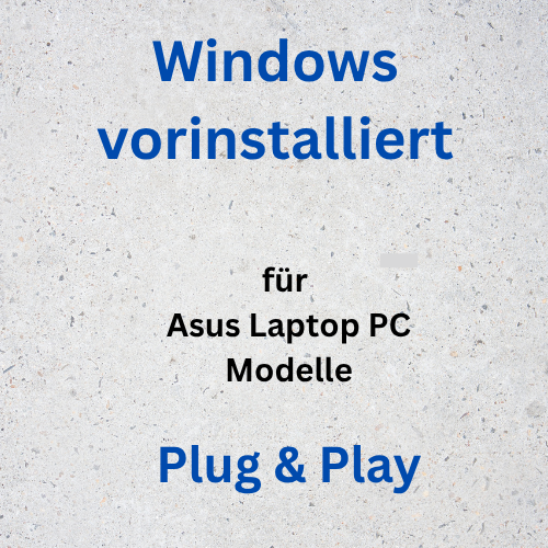 Asus Laptop PC Modelle