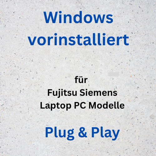 Fujitsu Siemens Laptop PC Modelle