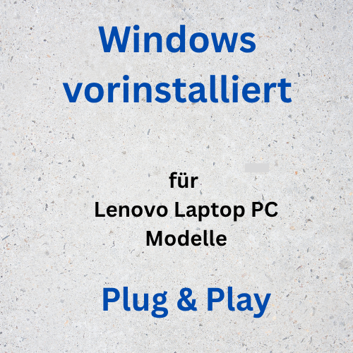 Lenovo Laptop PC Modelle